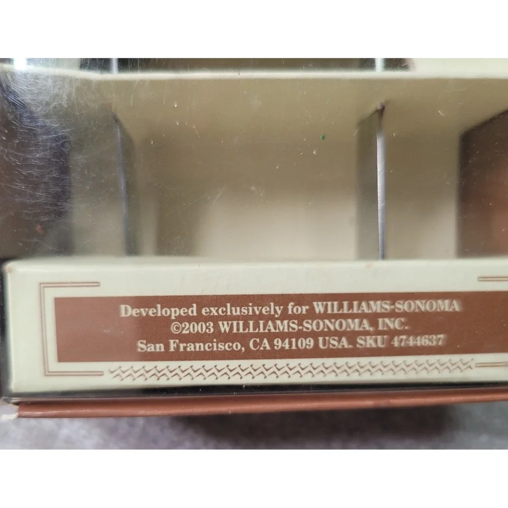 Williams Sonoma Pair of Turkey Spreader Knives Thanksgiving Fall Old New Stock